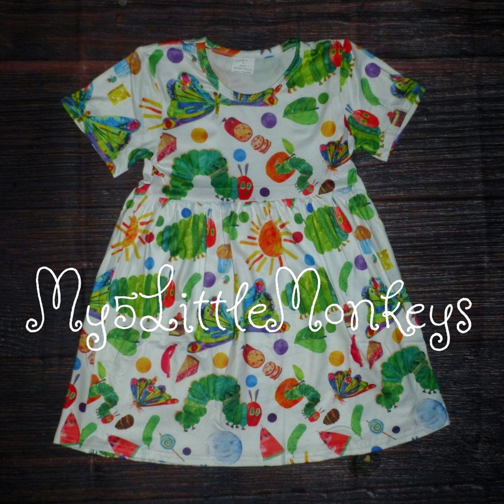 Eric Carle Hungry Caterpillar Girls Boutique Dress